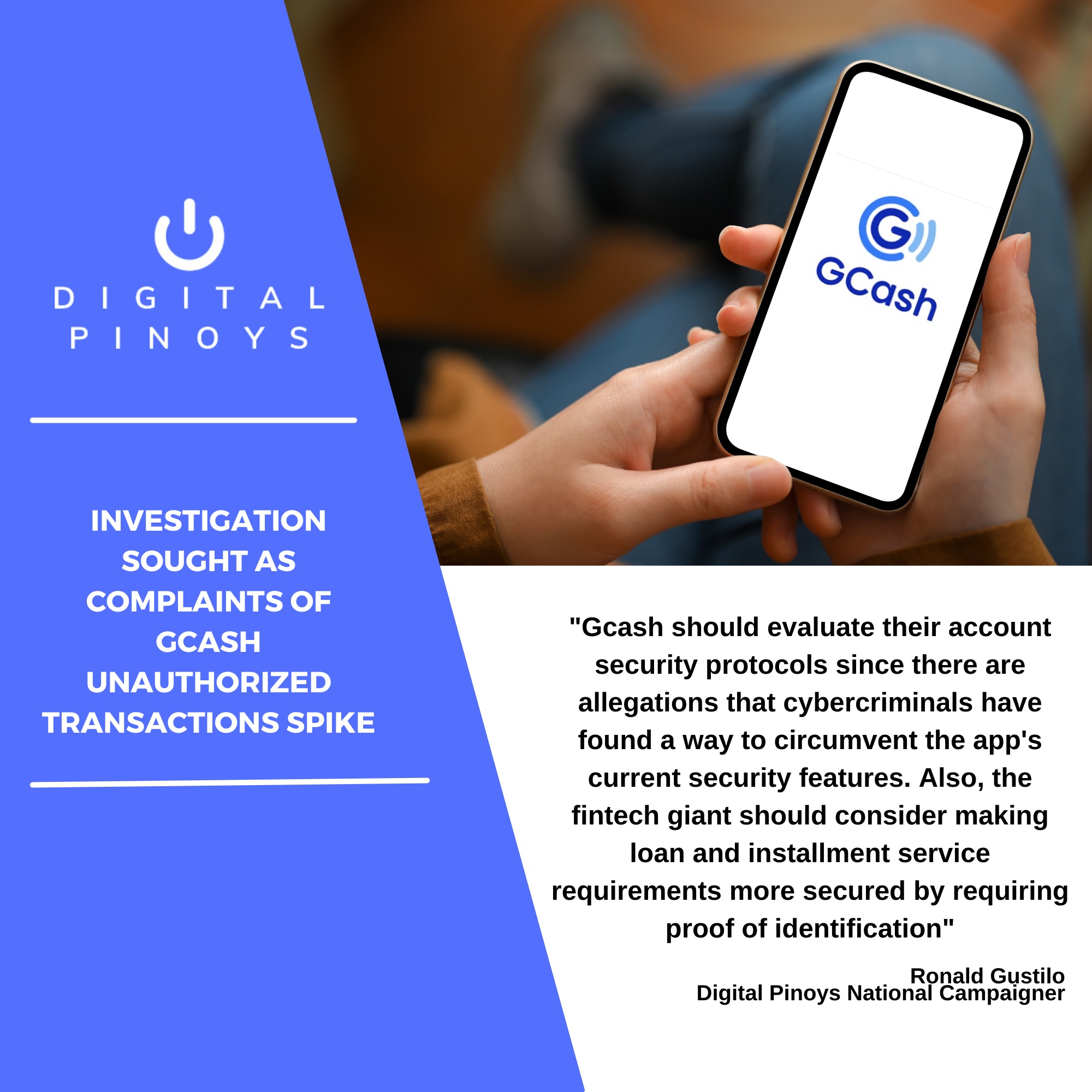 Read more about the article <strong>Investigation sought as complaints of Gcash unauthorized transactions spike</strong>