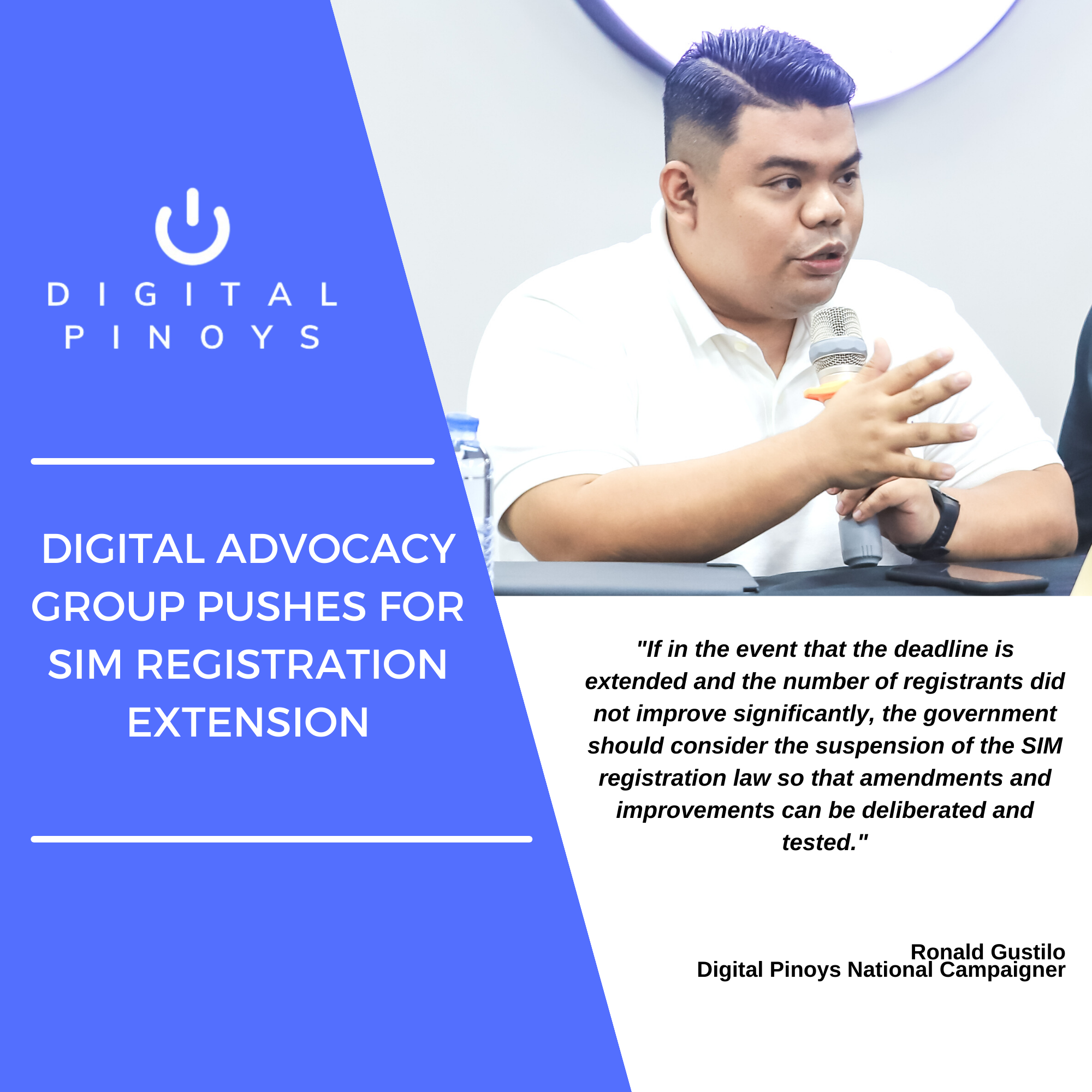You are currently viewing <strong>Digital advocacy group pushes for SIM registration extension</strong>