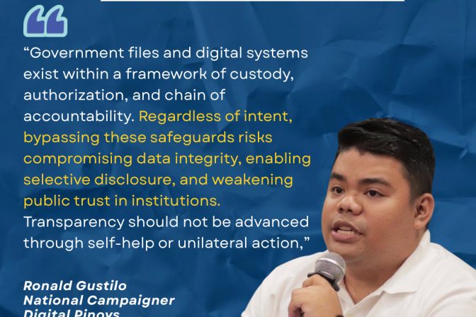 Probe on Alleged Illegal Access of Public Works Files Sought