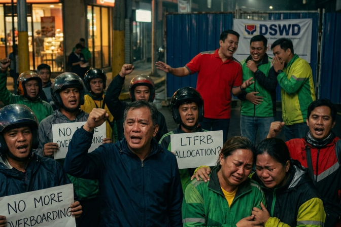 Digital Pinoys blasts TNCs as Overboarding Scandal Hits Aid distribution for transpo workers