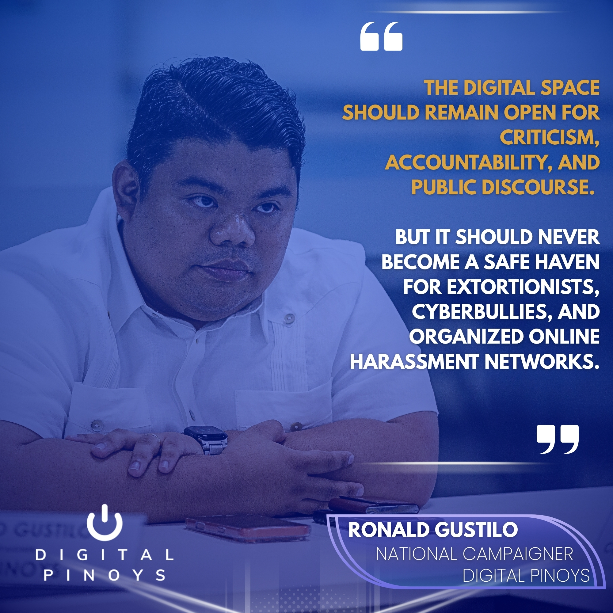 Read more about the article Digital Pinoys Backs Crackdown on Syndicated Clout-Chasing and Online Extortion